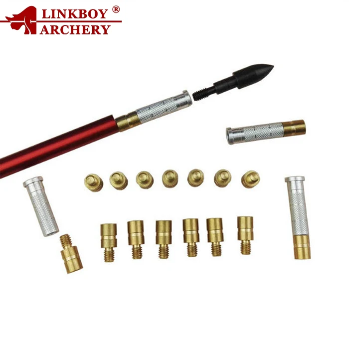 12pcsCopperArrowInsertAdditionalWeightBobweightCounterweight