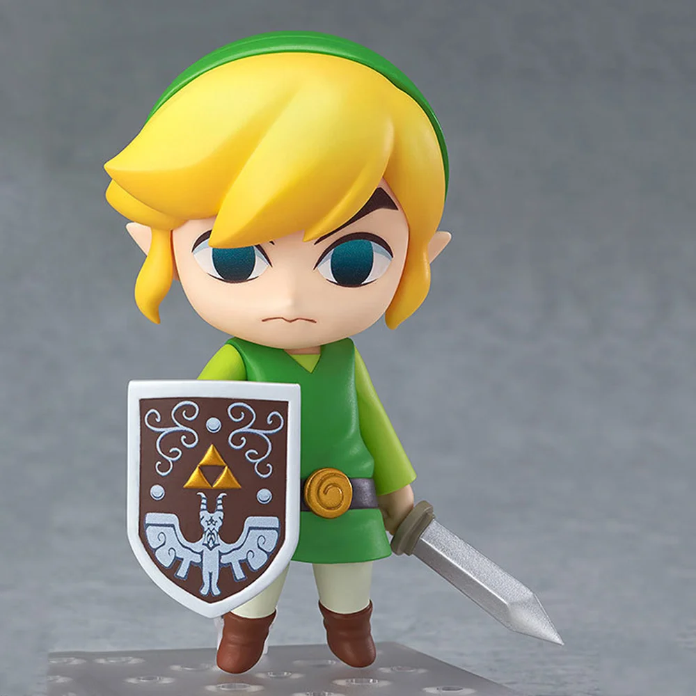 Anime Link #413 Figures The Wink Waker PVC Version Toys Majoras Zelda Action Figurals Model Doll Collection Cute Xmas Gift Figma