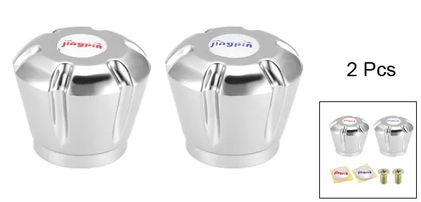 2Pcs 28mm Uxcell 2-6 шт. ручка для крана 28 мм 29 мм 30 мм 34 мм 36 мм Диаметр Универсальный сменный набор ручек Серебряный тон - Цвет: 2Pcs 28mm