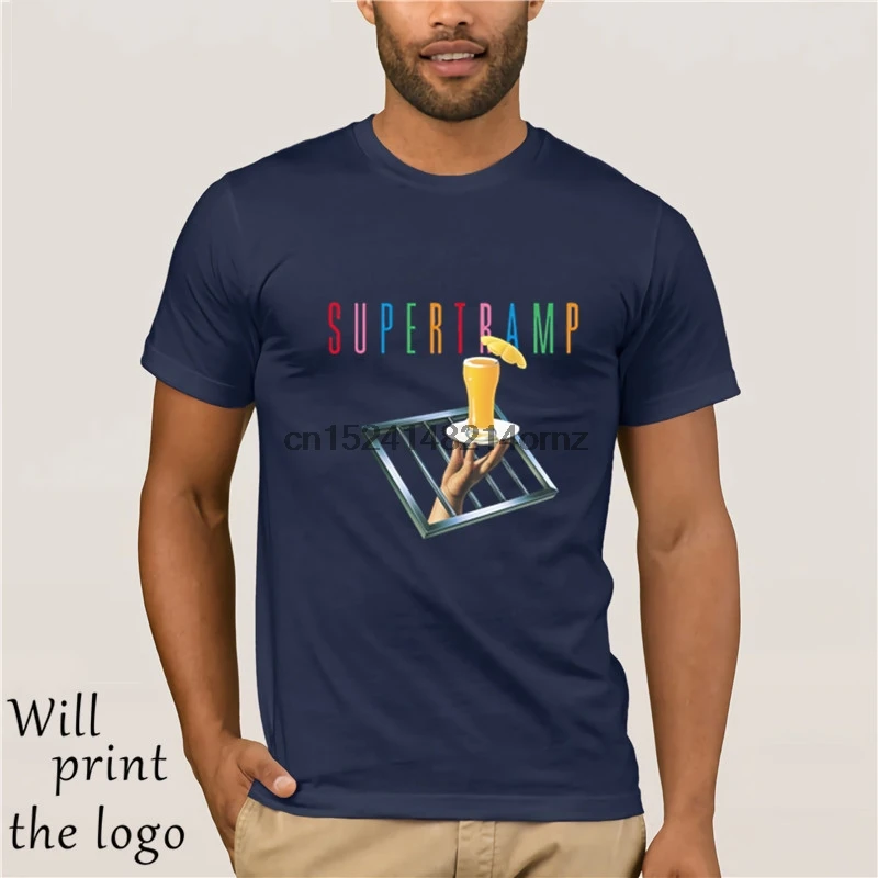 Supertramp белая футболка сублимационная летняя модная с короткими рукавами