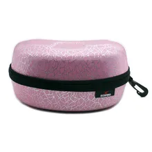 Спортивный бокс, для улицы, водонепроницаемый, против царапин, лыжные очки, чехол, устойчивость к давлению, на молнии, защита для очков, жесткий, зимний, для хранения