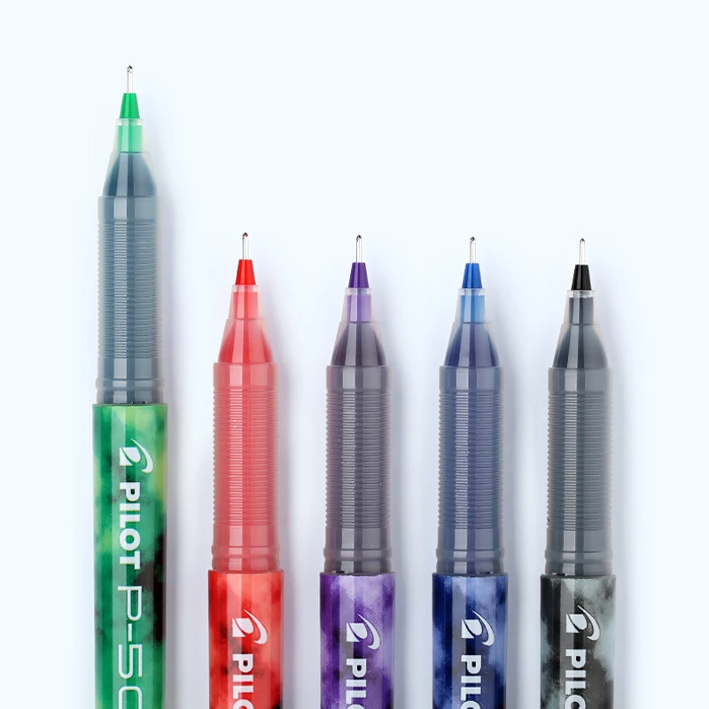 Гелевая ручка для 12 шт./партия, P-500, пилот, BL-P50, Япония, 0,5 мм/P-700, BL-P70, 0,7 мм, Ручка-роллер для офиса и школы, statonery