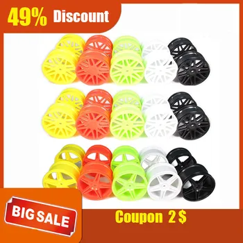 

16 Spoke Front Rear Wheel Rim w/o Tire Tyre 5 Spoke Rear For Rc Car 1/10 Buggy Off-Road HSP Himoto HPI Traxxas Redcat Plastic