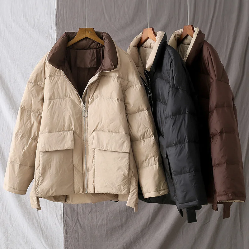 Vintage women 2020 long sleeve woolen coats