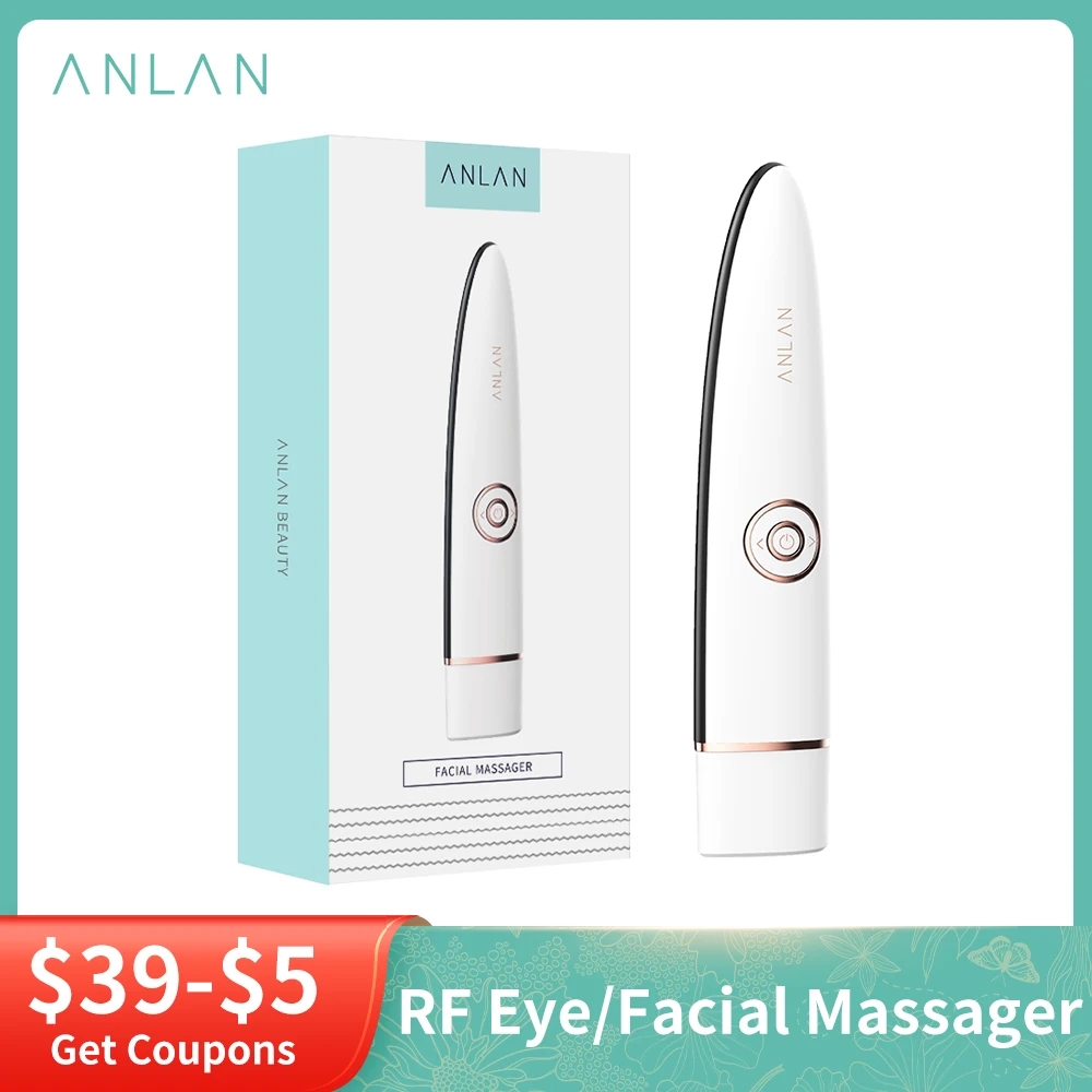 ANLAN RF Eye Massager Lifting EMS Beauty Device Skin Firming Dark Circle Bag Removal Face Wrinkle |