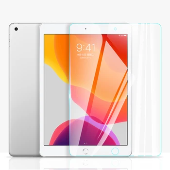 

For iPad 7th 10.2 glass Tempered Glass membrane Steel film For ipad 10.2 inch 2019 Screen Protection Toughened Case glass