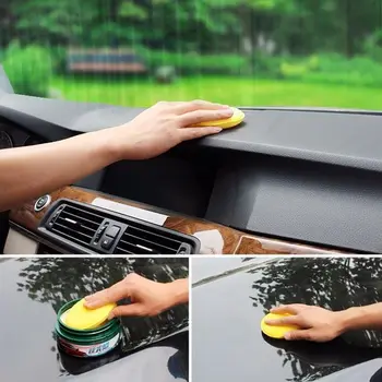 

12PCS Small Size Round Car Cleaning Wash Sponge Auto Waxing Sponge Polishing Pad New And High Quality