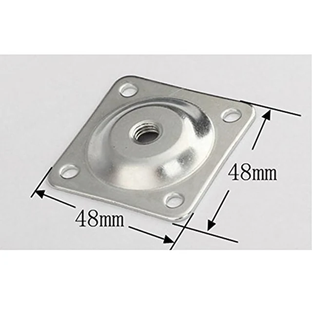 furniture leg mounting plates kit