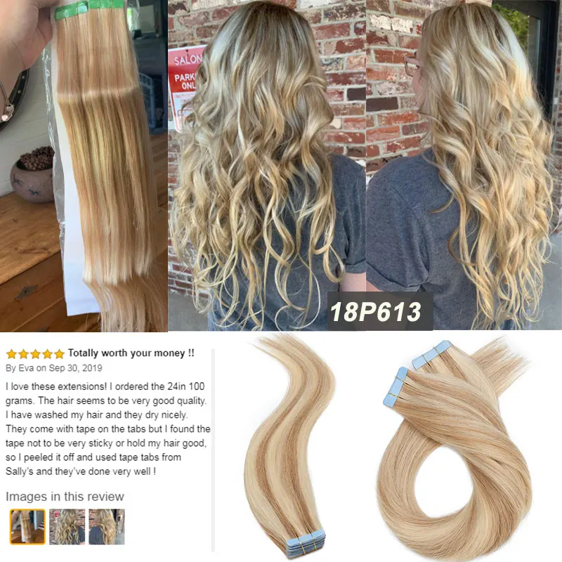 SEGO12 &quot 24&quot 2 5 г/шт. 50 г/100 г кожа уток человеческие волосы прямые ленты для