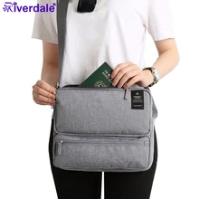 Новая Водонепроницаемая оксфордская дорожная сумка через плечо, мужская сумка через плечо с несколькими карманами, дизайнерская женская многофункциональная деловая портативная посылка