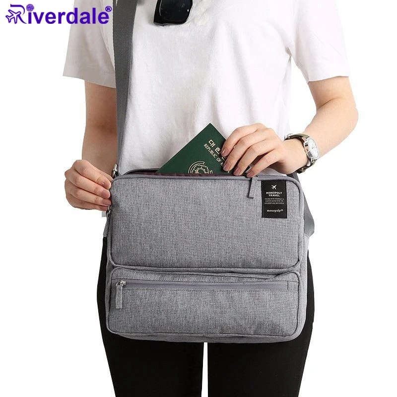 Новая Водонепроницаемая дорожная сумка через плечо из ткани Оксфорд мужская с