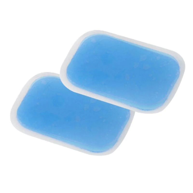 50pcs Gel Sheet Blue Hydrogel 38*56MM Fitness Equipment Gear Belt Training Tool