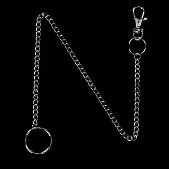 

38cm Punk Keychains Wallet Chain Long Trousers Key Chains Men Woman Long Trousers Belt Key Chains Unisex HipHop Jewelry