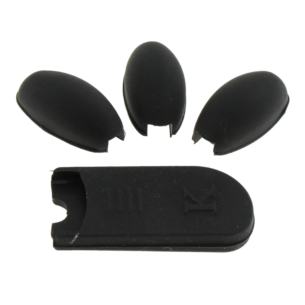 Saxophone Rubber Thumb Rest Cushions, Palm Key Risers Pads, Finger Protector for Alto Soprano Tenor Sax