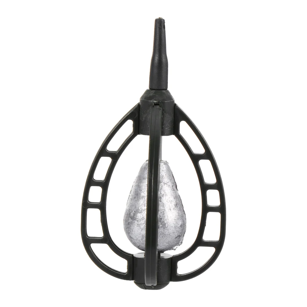 

1PC Professional Crafted Creative Useful Trap Cage Fishing Lure Cage Bait Trap Bait Cage Fishing Bait Cage Lure Cage with Weight
