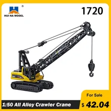 

Static Model Of HuiNa 1720 1:50 Full Alloy Crawler Crane for Training Children's Hand and Brain Coordination