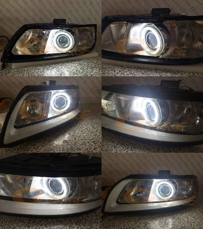 Кольцо с ангельскими глазами для Volvo S40 II V50 2008 2009 2010 2011 2012|Фара авто в сборе| |