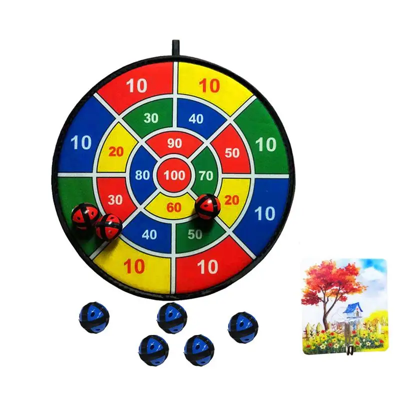 

1 Set Useful Cute Funny Unique Chic Dart Board Toy for Home Family Outdoor