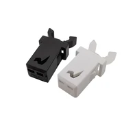 PR-001 Mini Door Lock Switch Black White For MS Air Conditioner Trash Set Top Box TV EVD DVD Door Cover 6