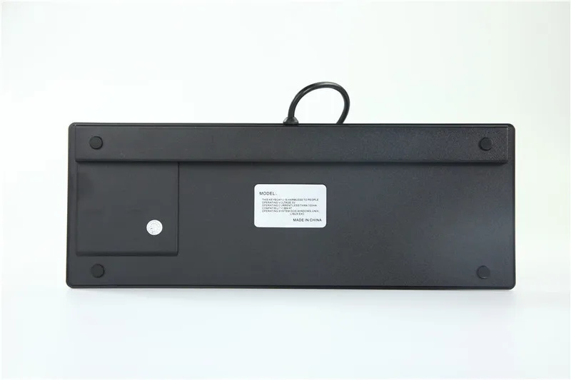 Teclado de Mesa com Fio de Silicone com Touchpad Integrado e de um Drive para pc e Computador Novo - Imagem 5