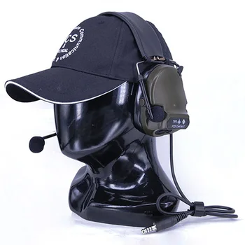 

FCS C3 Headset COMTAC3 Pickup Noise Reduction Headphone Tactical Headset - Black/Tan/Olive Drab Normal Ear Pad