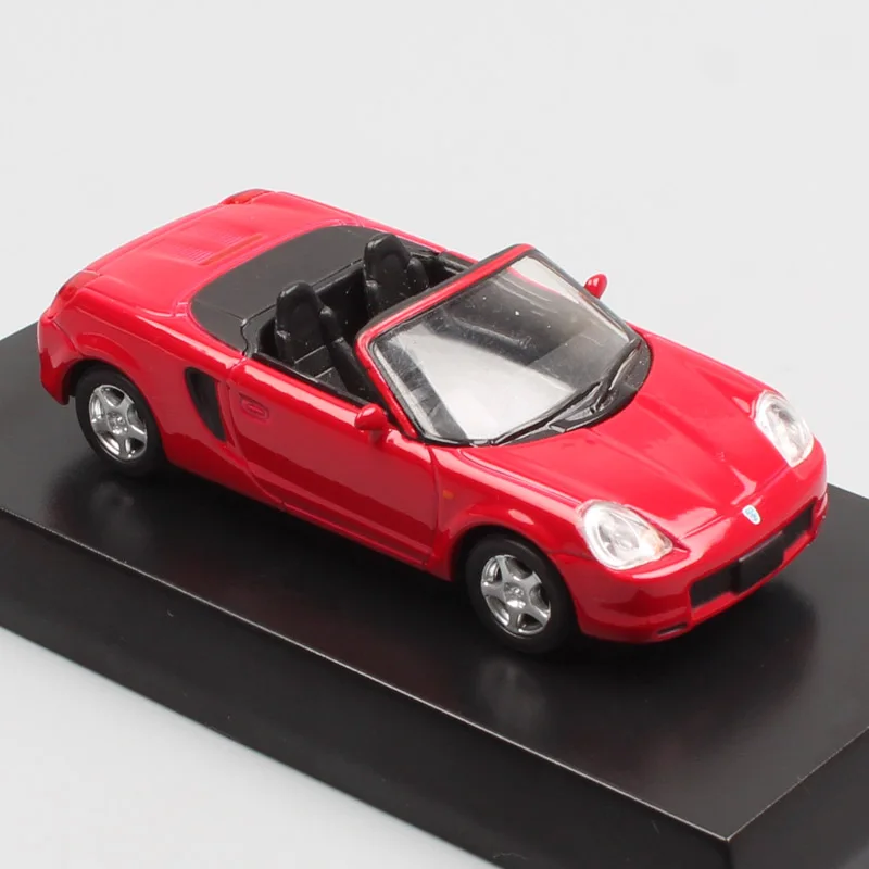 1:64 scale car mini kyosho Toyota MR2 Spyder Diecasts & Toy Vehicles miniature car model toy Replicas of kids boys Collectable takara tomy tomica scale car model peanuts snoopy kumamon brown bear mini kids room decor collectible gift toys for boys girls