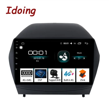 

Idoing 9"Car Radio Multimedia Android Video Player Navigation GPS For Hyundai Tucson 2 LM IX35 2009-2015 Sedan No 2din DVD