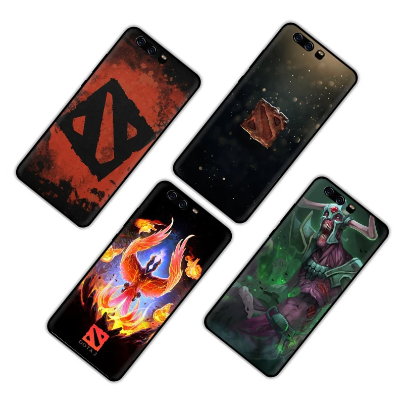 Dota 2 игровой мягкий силиконовый телефон чехол для Huawei P8 P9 P10 P20 mate 10 20 30 Pro Lite Plus Mini P Smart Z Plus