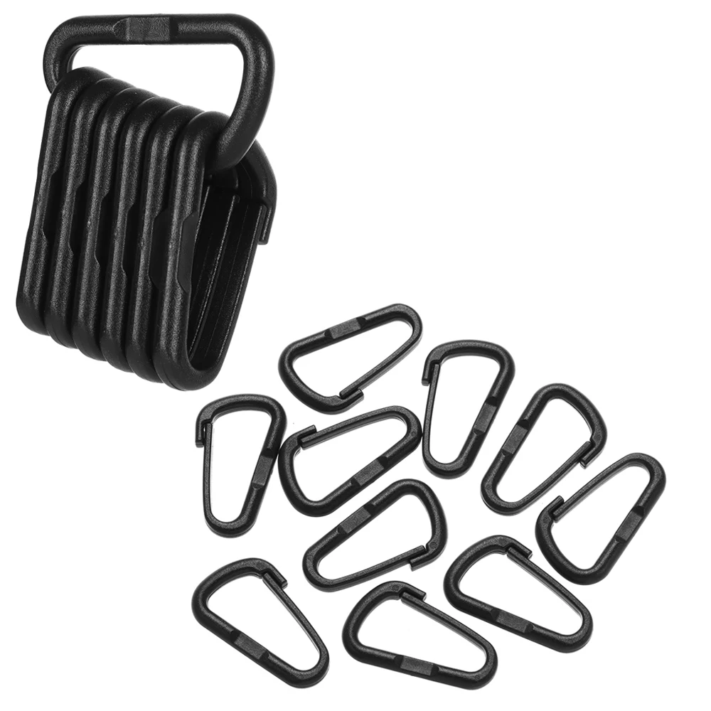 Carabiners Camp Keychains Clips Hooks Plastic Water Bottle Hooks