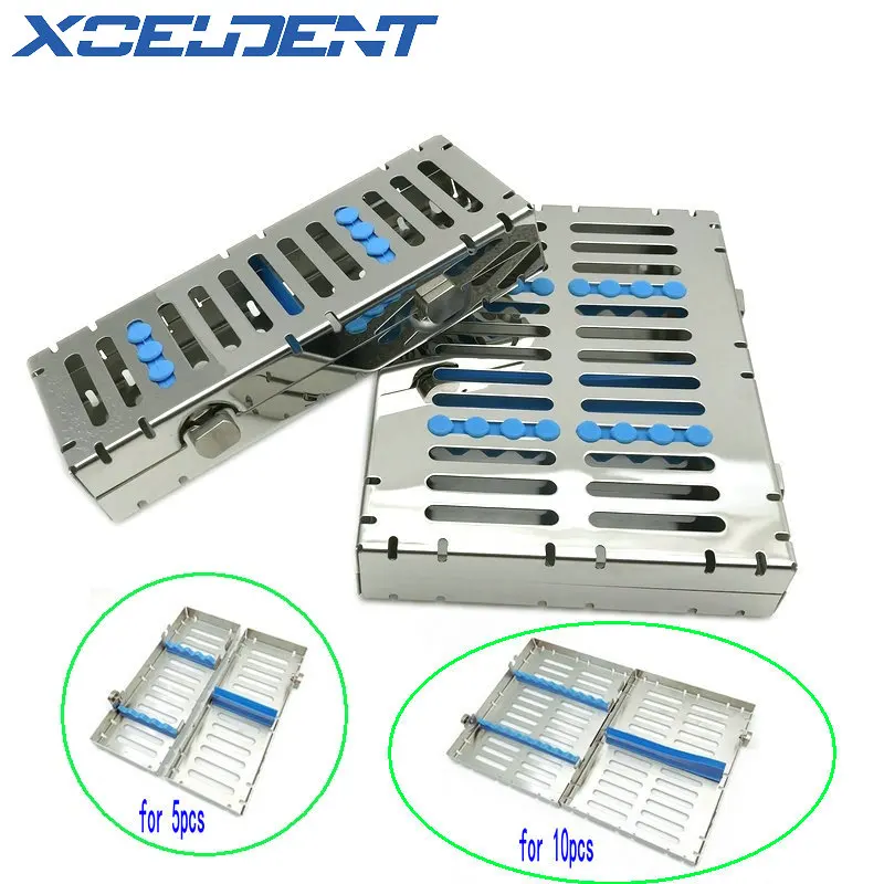 Стоматологическая стерилизованный автоклав кассеты лоток Ящик для Резина компоновщик Дезинфекция инструментов держатель для iPhone 5/10 шт. хирургическая