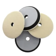 6-дюймовый шерстяная полировальная Подушка 150 мм полировочное колесо самоклеящаяся диск шерстяными помпончиками на автомобильные принадлежности глазури машины для синтетического волокна