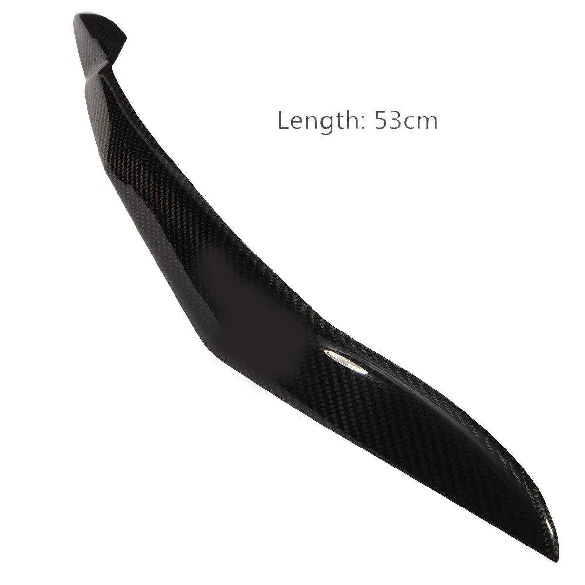

For BMW X5 E70 2007-2013 Headlight Trim Covers UV-protected Carbon Fiber Eyelids Rush resistant