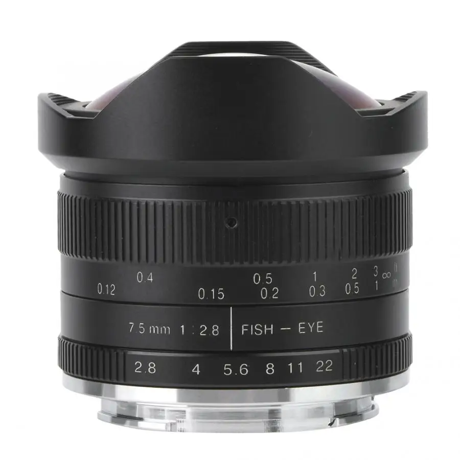 Объектив с фиксированным фокусом 7artisans 7 5 мм f2.8 180 дюйма ручной фиксированный