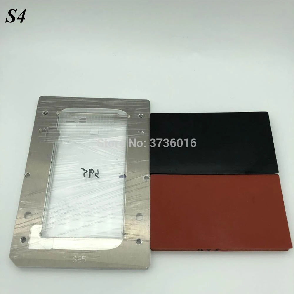 YMJ плоский экран форма для ламинирования для samsung s4 i95 ЖК-дисплей Ремонт стекло оса форма для ламинирования