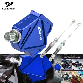 

Motorcycle CNC Aluminum Stunt Clutch Lever Easy Pull Cable System For YAMAHA WR450F WR 450F 450 WR450 F 2001-2018 2017 2016 2015