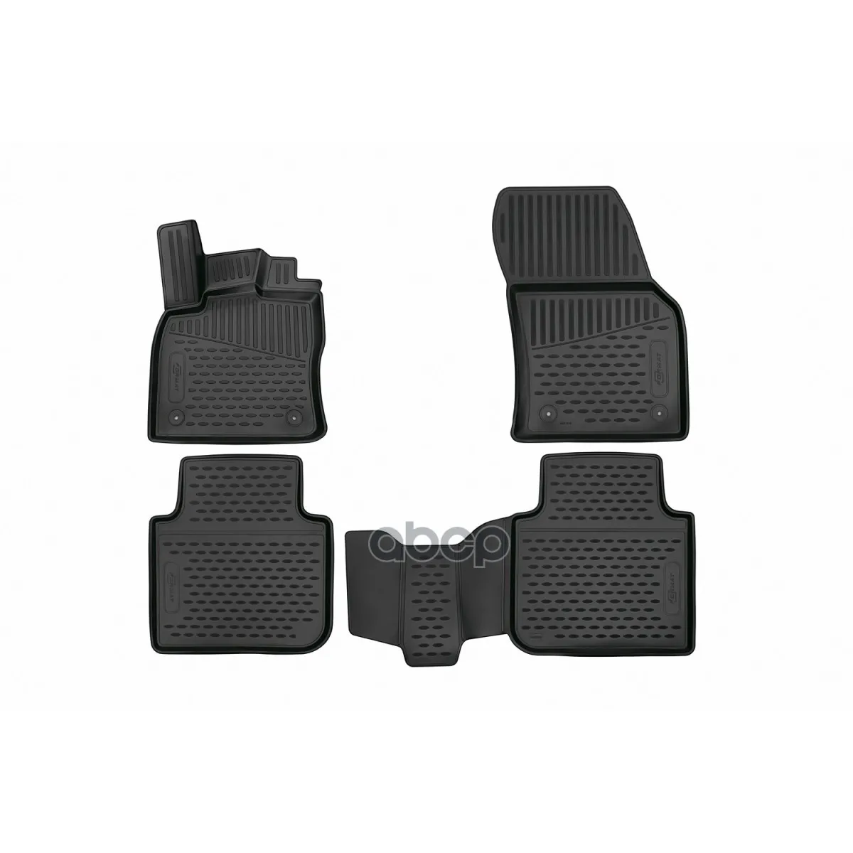 Коврики В Салон Hyundai Sonata V 2001-, 4 Шт.(Пу, Повышенная Износостойкость) FORMAT арт. FORMAT.20.10.210k