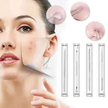 

2019 Best Deal Pimple Blemish Comedone Acne Extractor Remover Tool Set Blackhead Remover Needles Acne Clip Face Skin Care Tools