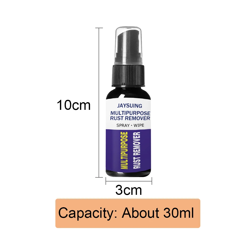 30ml Multifunction Rust Remover Derusting Spray Surface Repair Paste Brightening Clean Polishing Agent Tool Practical Portable