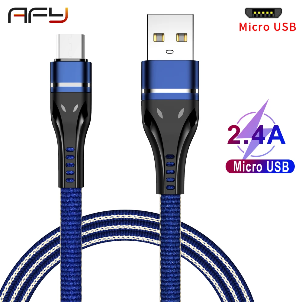 MUSTTRUE 2.4A Micro USB кабель для xiaomi redmi note 5 Android мобильный телефон передачи данных samsung s7
