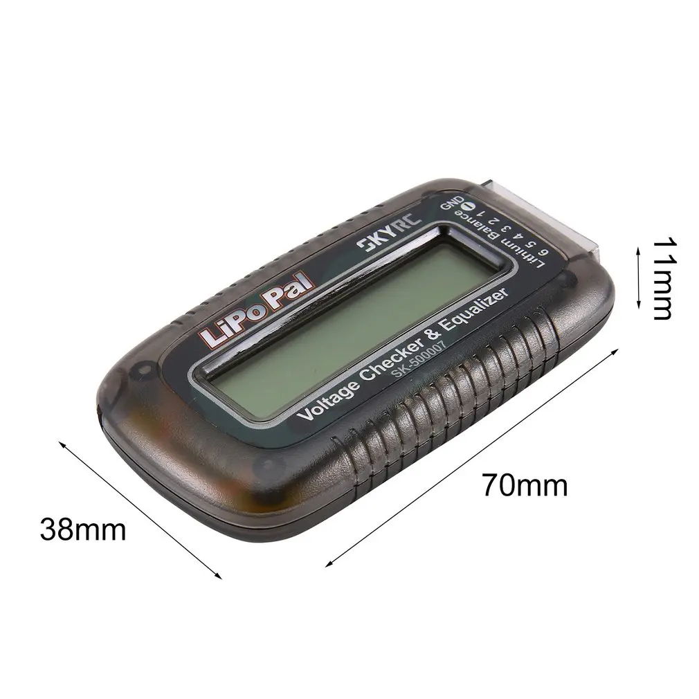 SKYRC LiPo Pal LiPO Battery Checker Self Voltage Balancer Lithium Battery Pack Check And Remaining Capacity