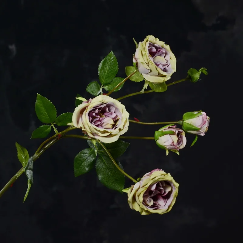 

Роскошные розы MBF, шелковые искусственные цветы, ветка для свадьбы, украшения для дома, гостиной, искусственные розы