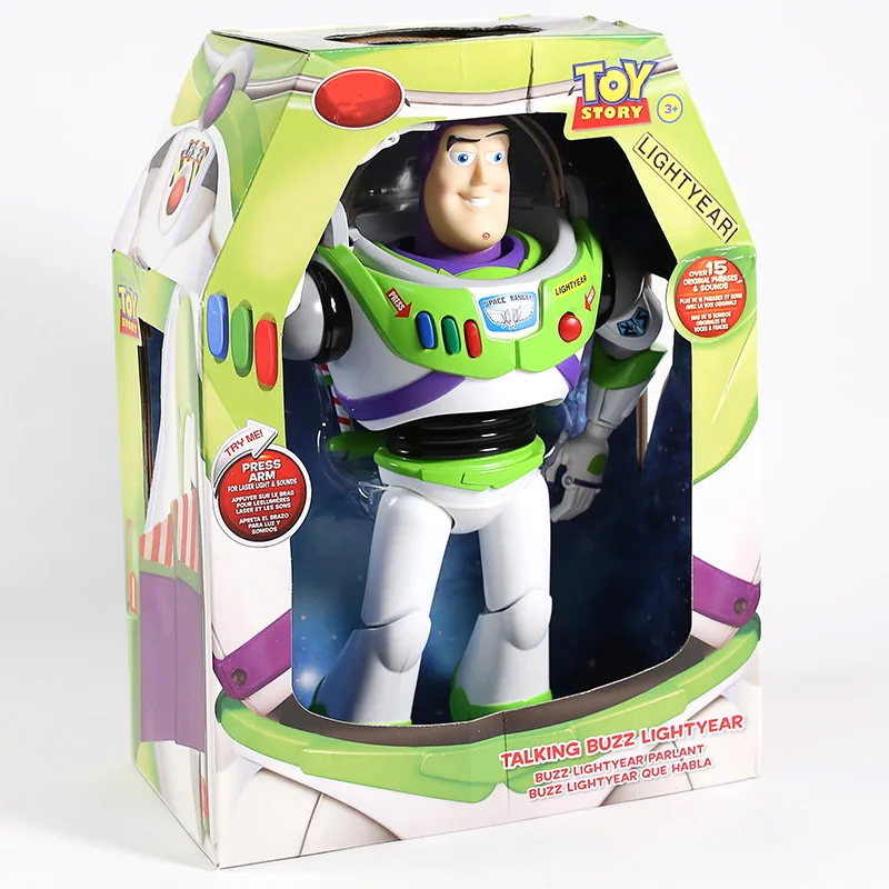 Toy Story Talking Buzz Lightyear Star 