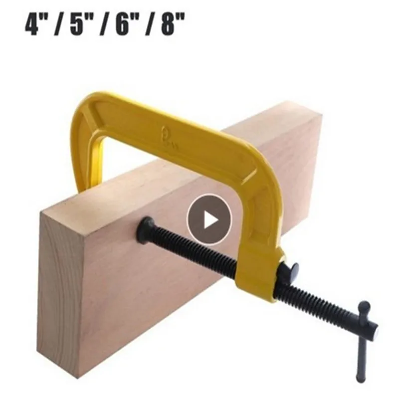 4/5/6/8 дюймов Heavy Duty G Тип деревообрабатывающий Зажим устройства быстро