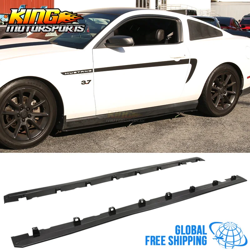 Voor 10 + Ford Mustang V6 V8 Gt Boss 302 Rt Side Rokken Extensions Splitters Global Gratis Verzending Wereldwijd Voor 10 + Ford Mustang V6 V8 Gt Boss 302 Rt Side Rokken Extensions Splitters Global Gratis Verzending Wereldwijd