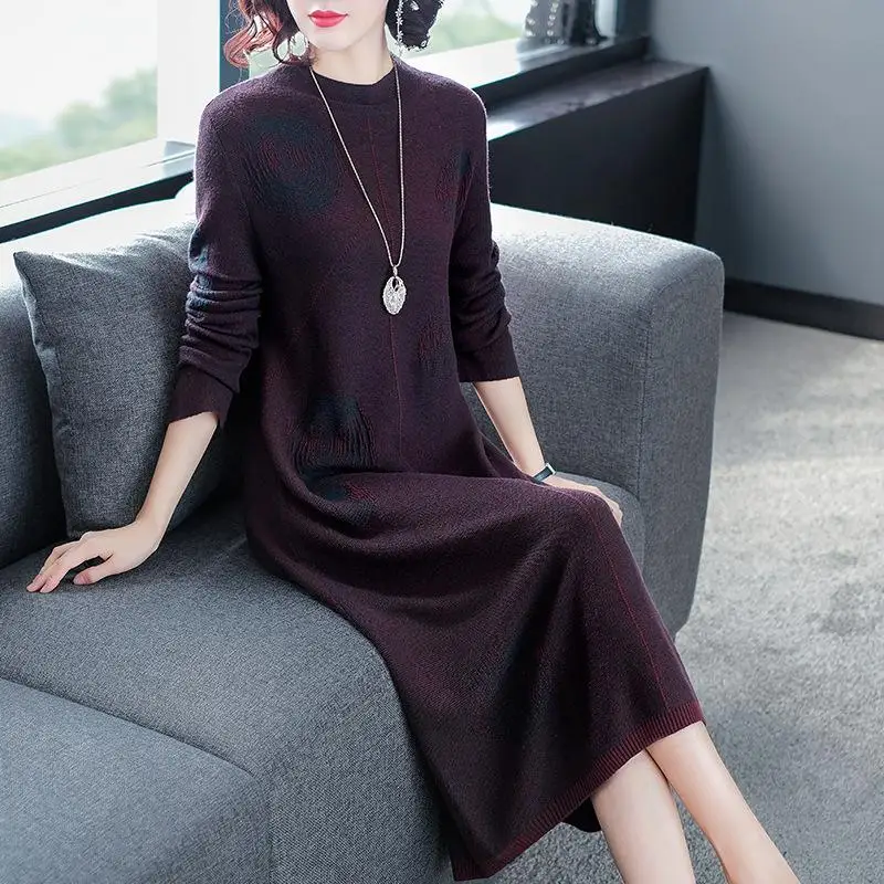 

spring/autumn women sweaters computer knitted sweates pullovers women high elastic clothing long o-neck maternity sweaters