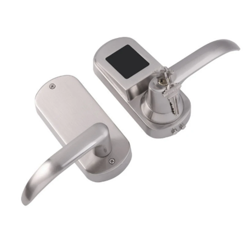 

Smart Electronic Door Lock Code Door Lock Mechanical Keys Lock Keyless Electronic Lock EM Card Sensor Lock Smart Home Hotel Apar