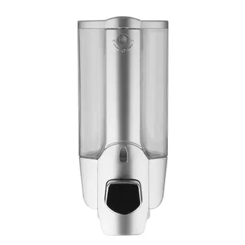 

350ml Wall Mount Soap Sanitizer Shower Manual Shampoo Dispenser With Lock Single Head for Bathroom Washroom