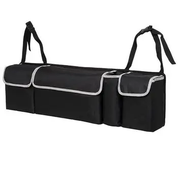 

RV Camper Car Rear Seat Hanging Storage Bag High Capacity Pocket Waterproof Seat Back Organizer Bag For Van Lorry Truck Bus SUV