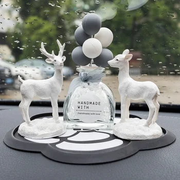 

Colorful Balloons Lovely Deer Car Ornament Decoration Interior Car Air Perfume Vehicle Dashboard Ornament For Female Girls