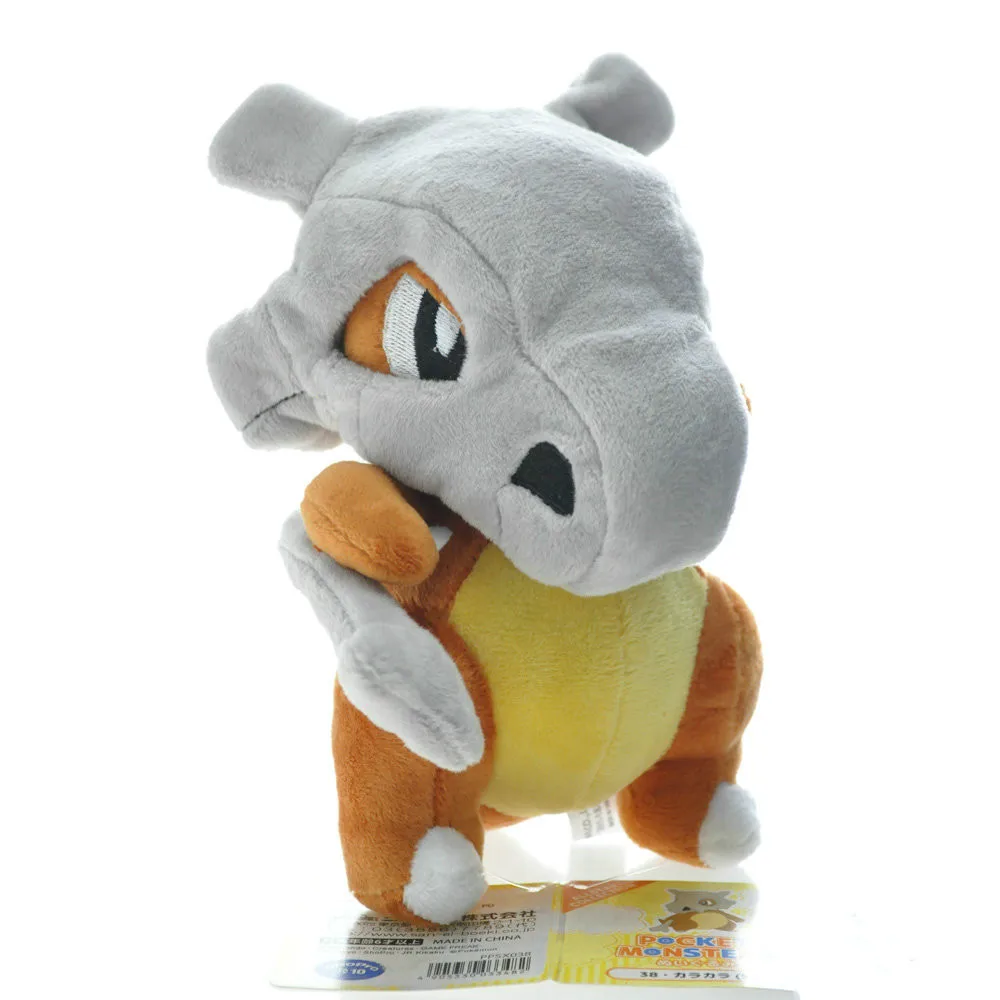 TAKARA TOMY 16 см pokemon Cubone животных плюшевые игрушки для детей Съемный шляпа рождественские подарки